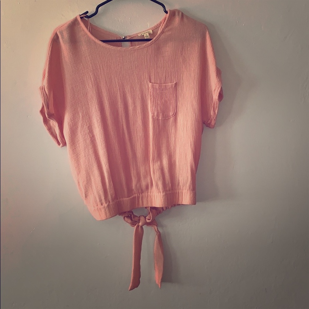 Peach Blouse